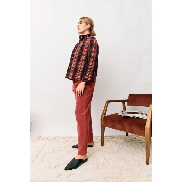 Rudy Jude Corduroy Trouser Coral RJ5 - Picture 3 of 11